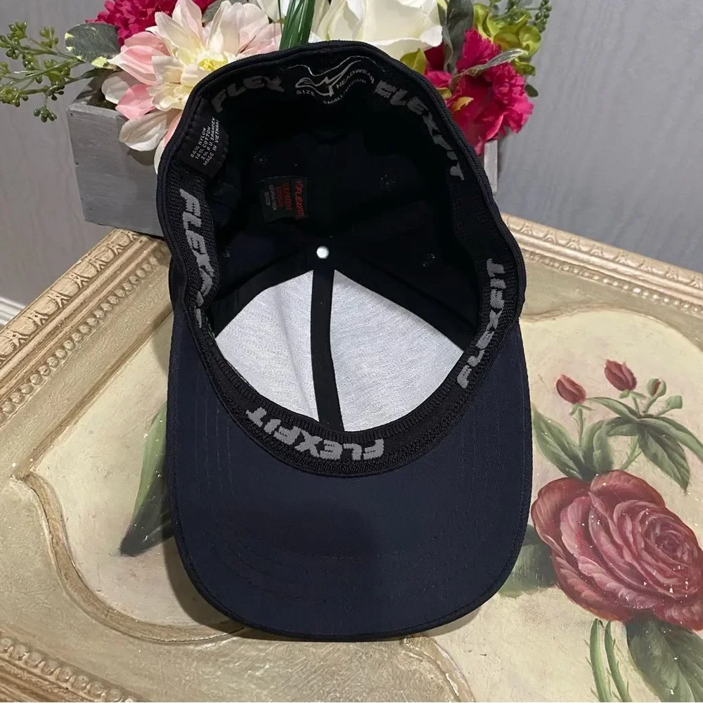 Alpinestars Vintage Flex Fit Black Cap Unisex Sz S/M